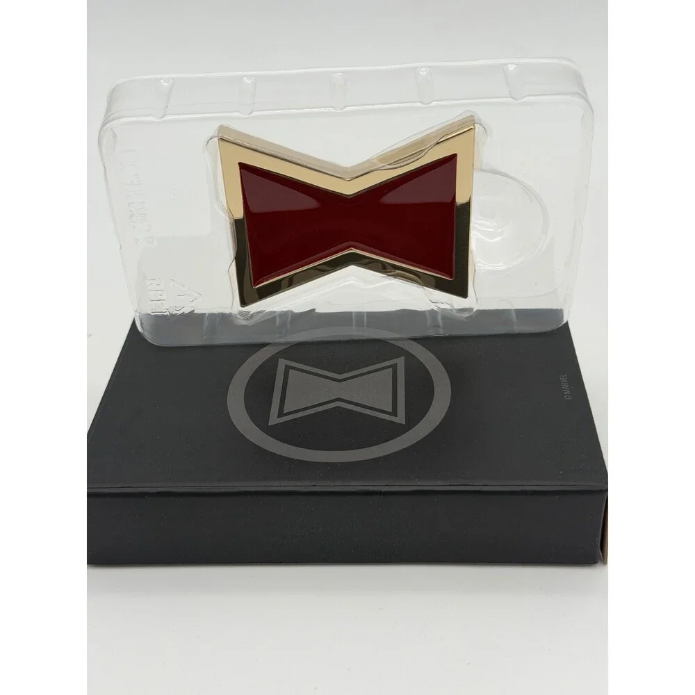 Marvel Avengers Earth Mightiest Collectors Edition Black Widow Belt Buckle Gold